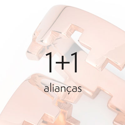 Marca: 1+1 Alianças - Logotipo