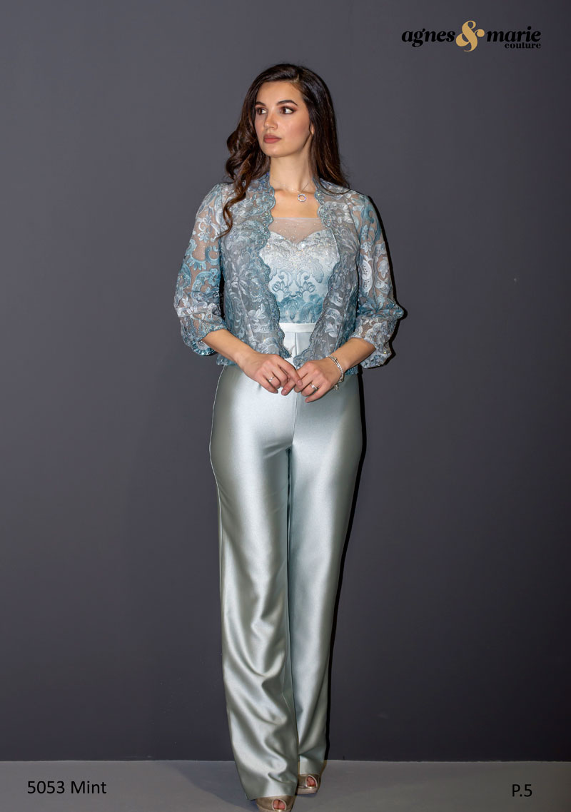  Produto: 5053 MINT, Categoria: Vestidos de Cerimónia, Ano: 2023, Marca Agnes & Marie