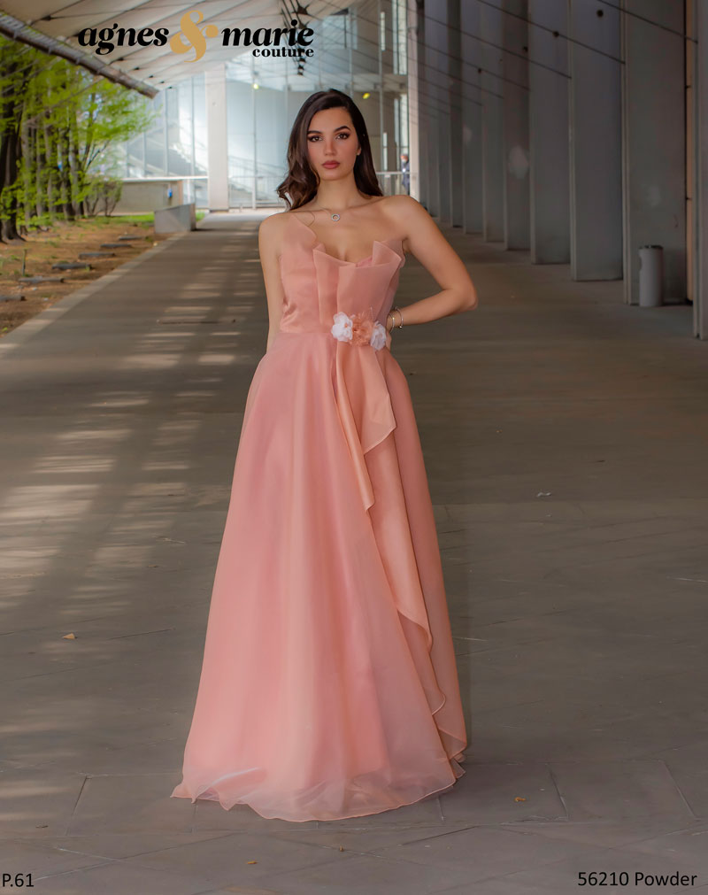  Produto: 56210 POWDER, Categoria: Vestidos de Cerimónia, Ano: 2023, Marca Agnes & Marie