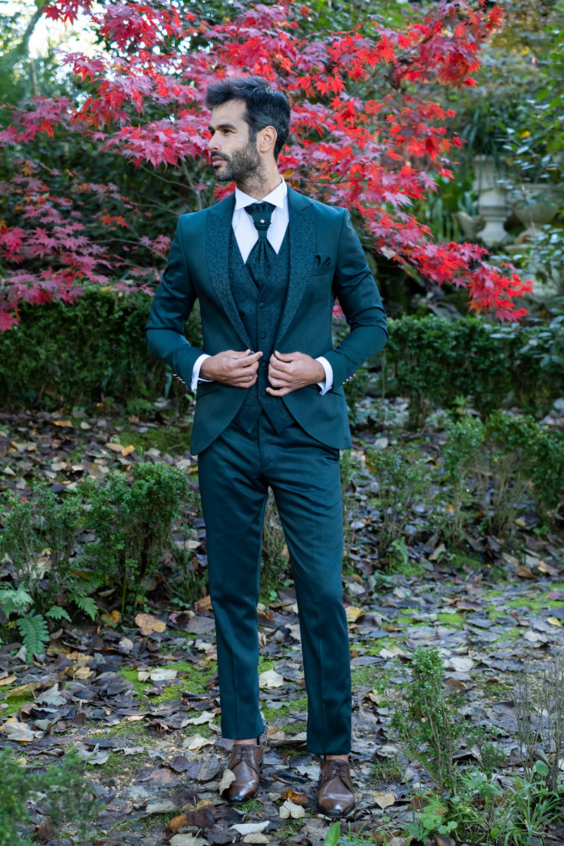  Produto: 801D140 GREEN, Categoria: Fatos de noivo, Ano: 2023, Marca arax-gazzo