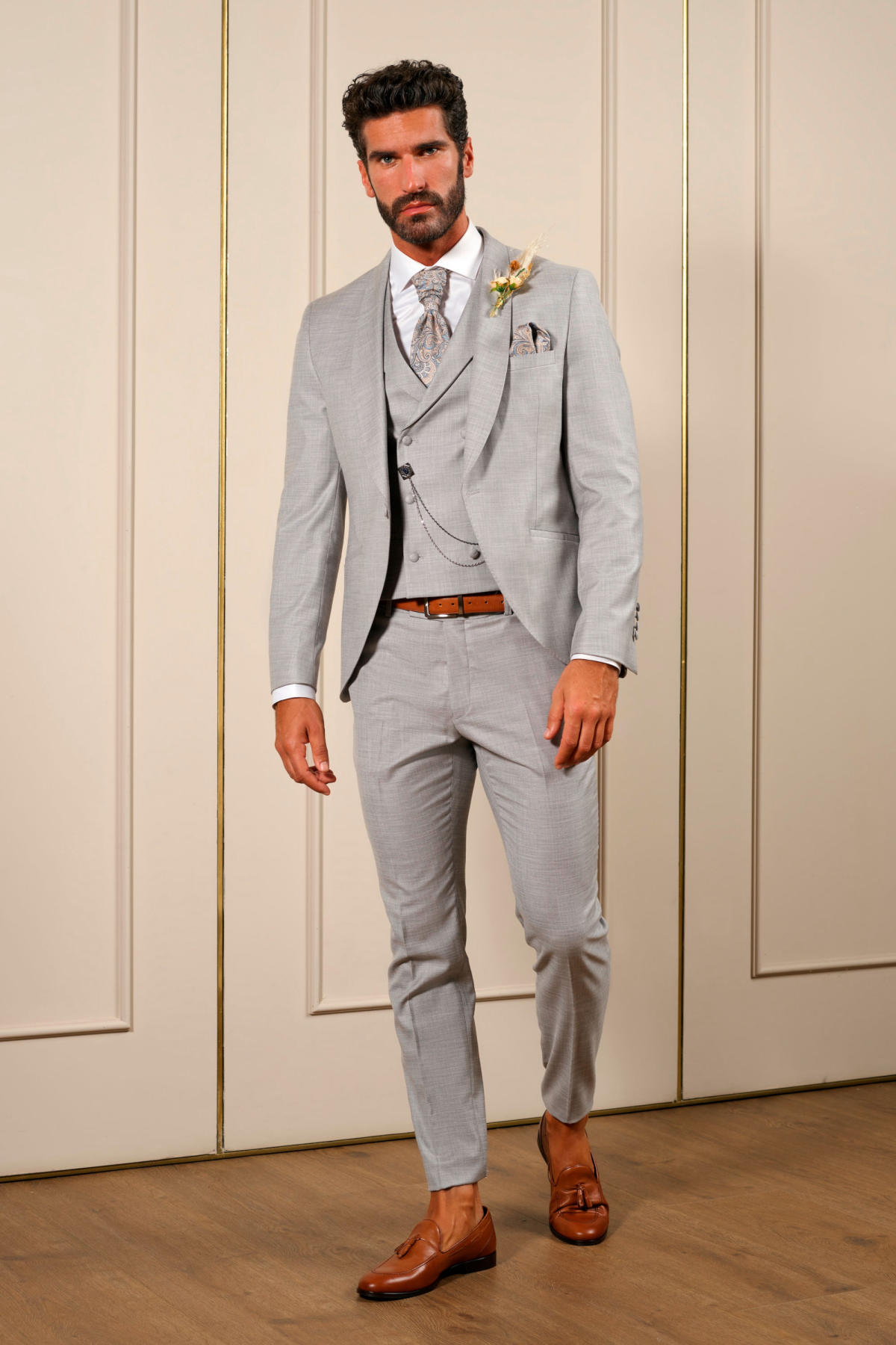  Produto: FATO20143, Categoria: Fatos de noivo, Ano: 2025, Marca João Vilas Boas