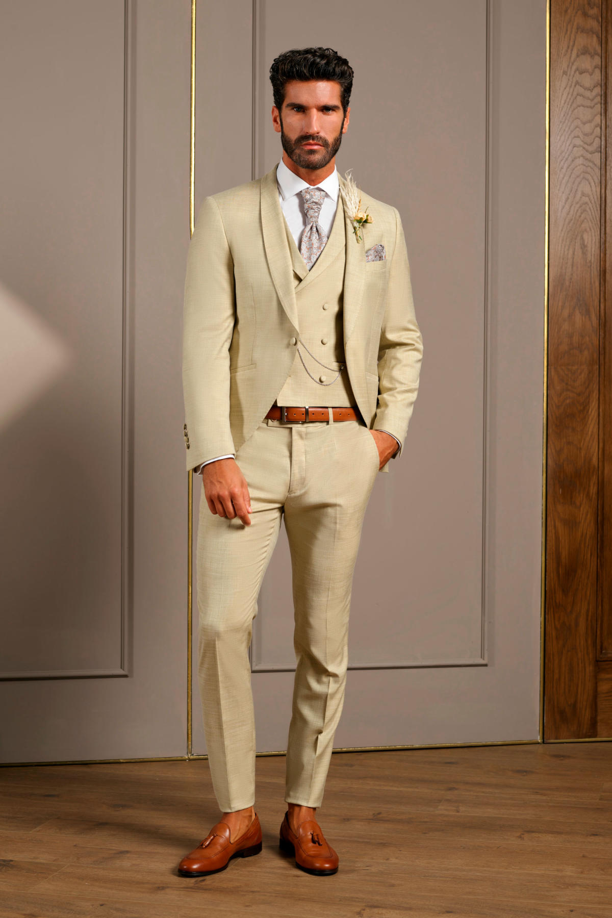  Produto: FATO20053, Categoria: Fatos de noivo, Ano: 2025, Marca João Vilas Boas