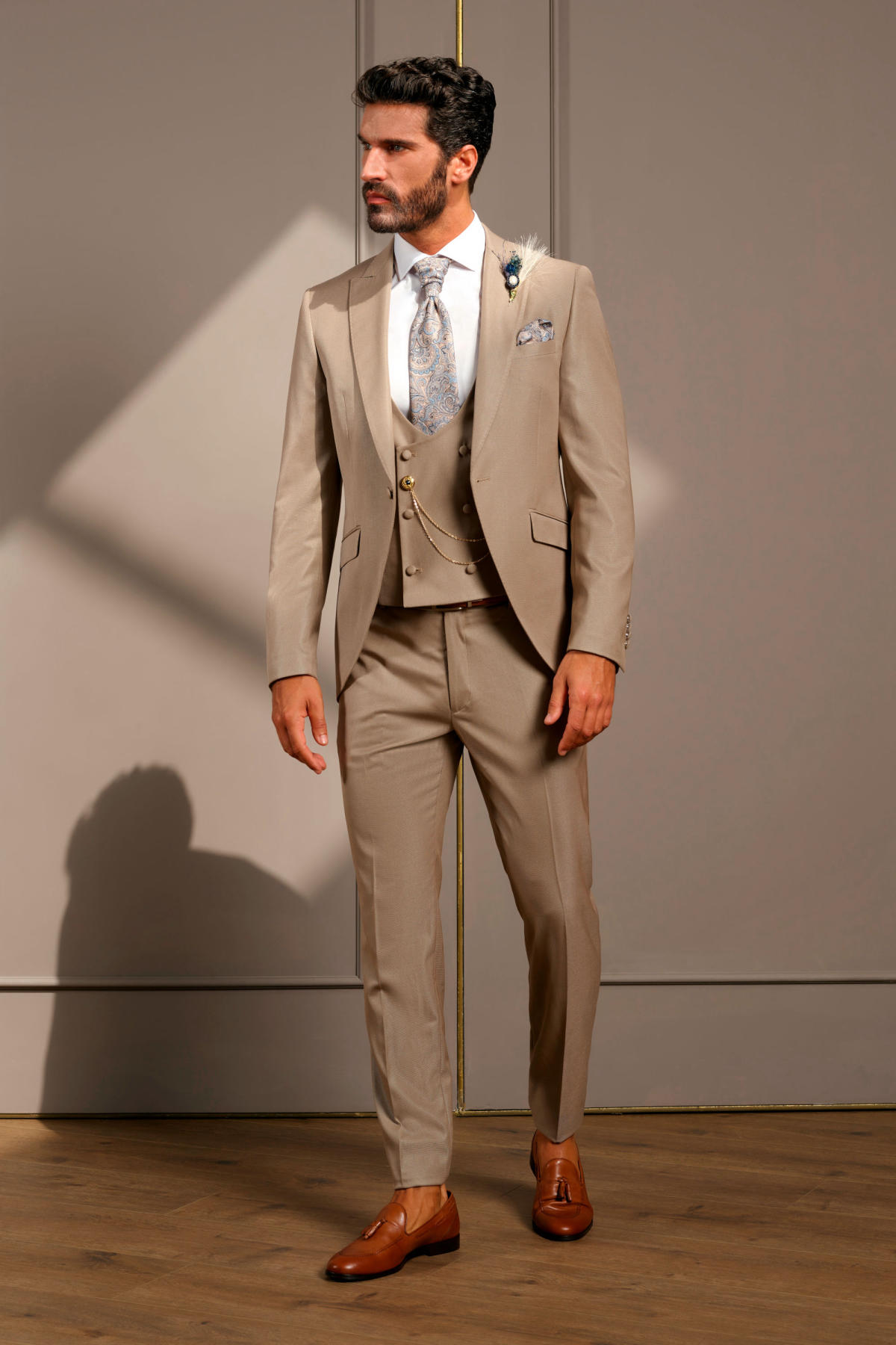  Produto: FATO20083, Categoria: Fatos de noivo, Ano: 2025, Marca João Vilas Boas