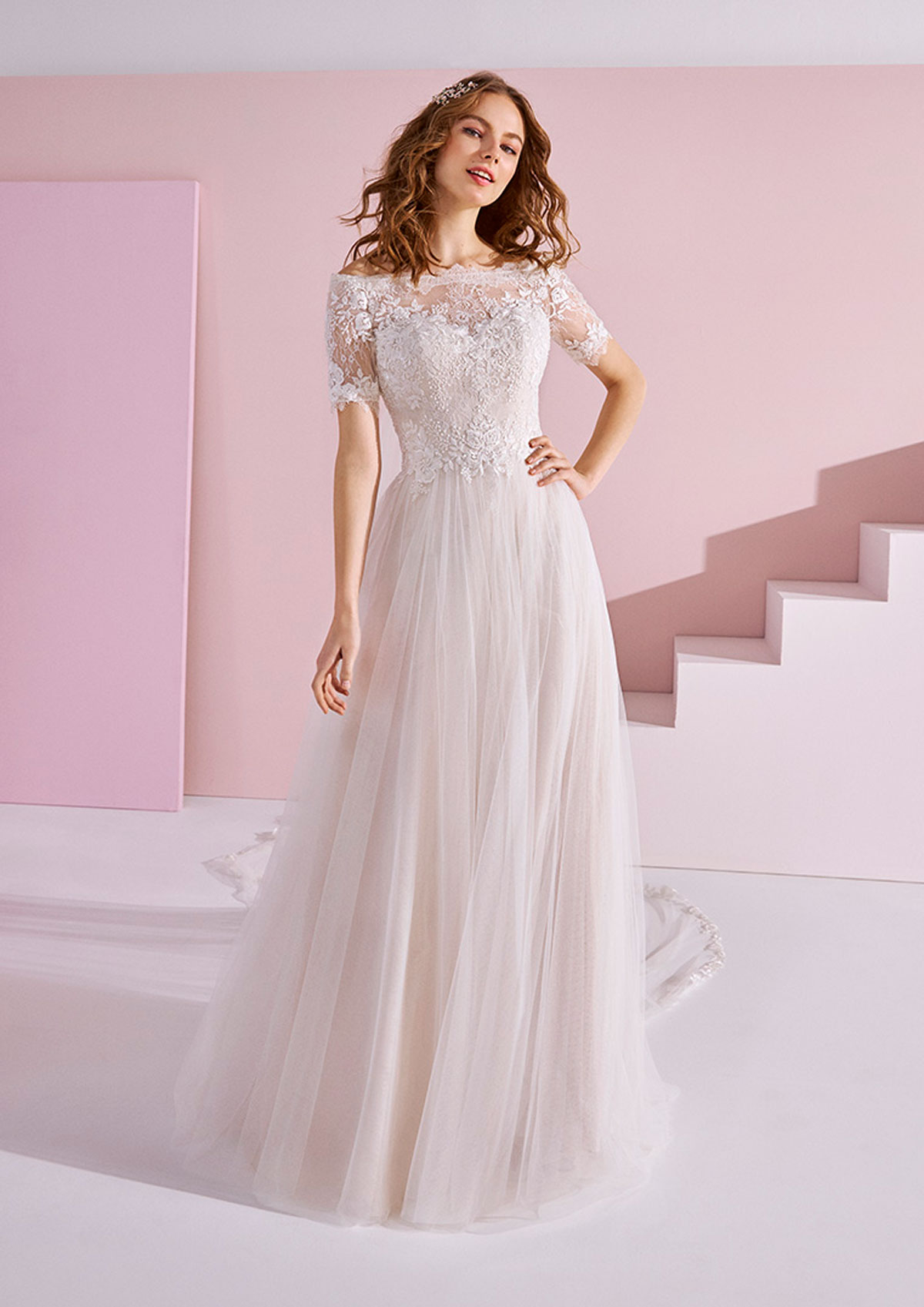  Produto: Camila, Categoria: Vestidos de Noiva, Ano: 2020, Marca White One