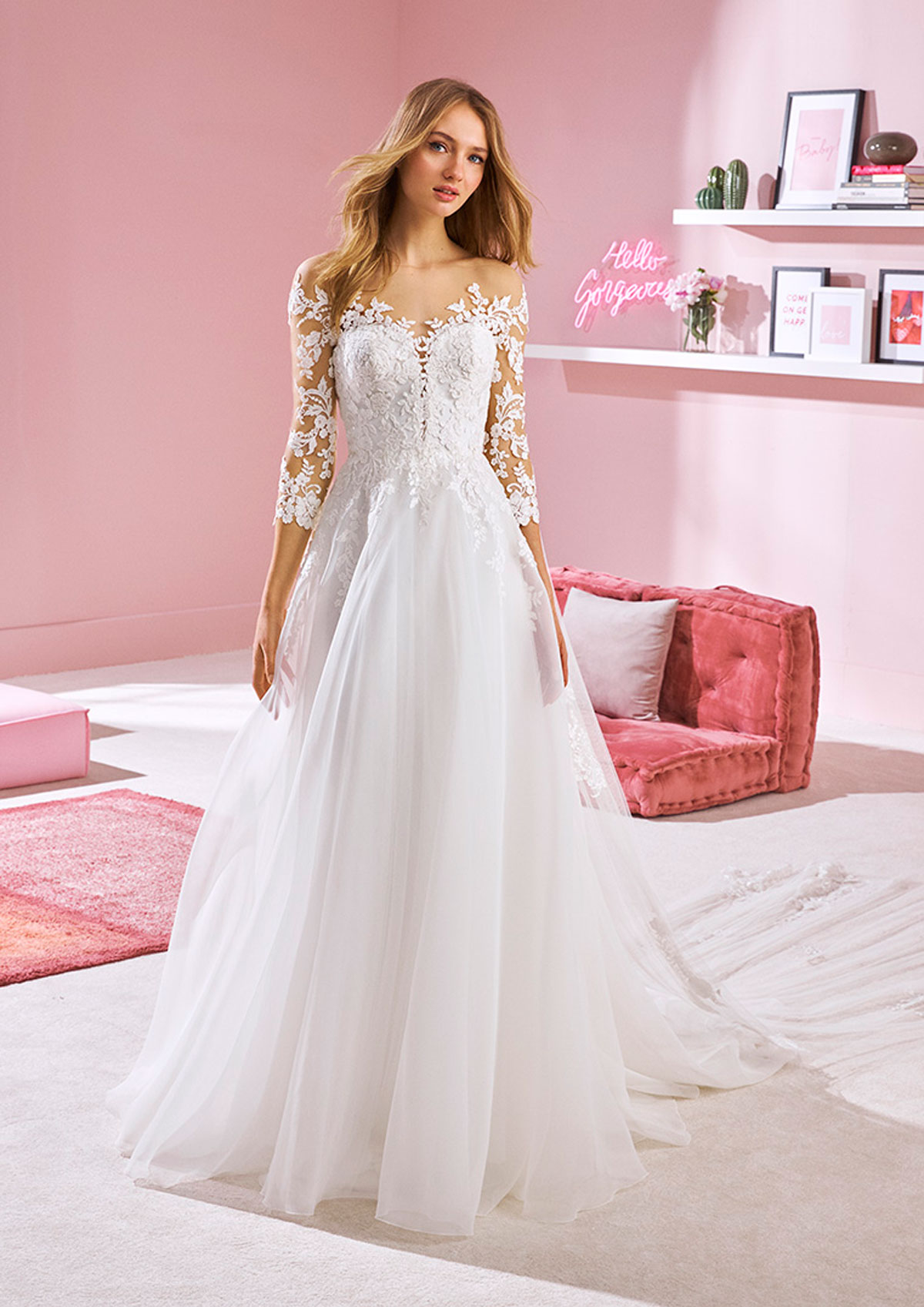  Produto: Chloe, Categoria: Vestidos de Noiva, Ano: 2020, Marca White One