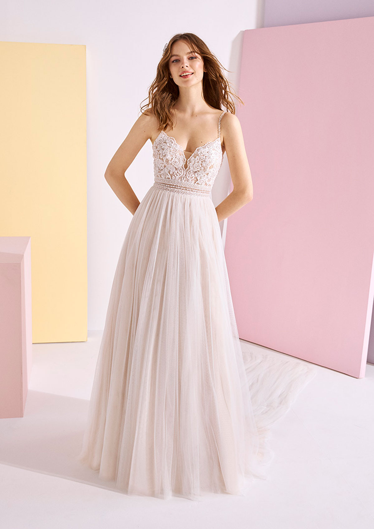  Produto: Cleo, Categoria: Vestidos de Noiva, Ano: 2020, Marca White One