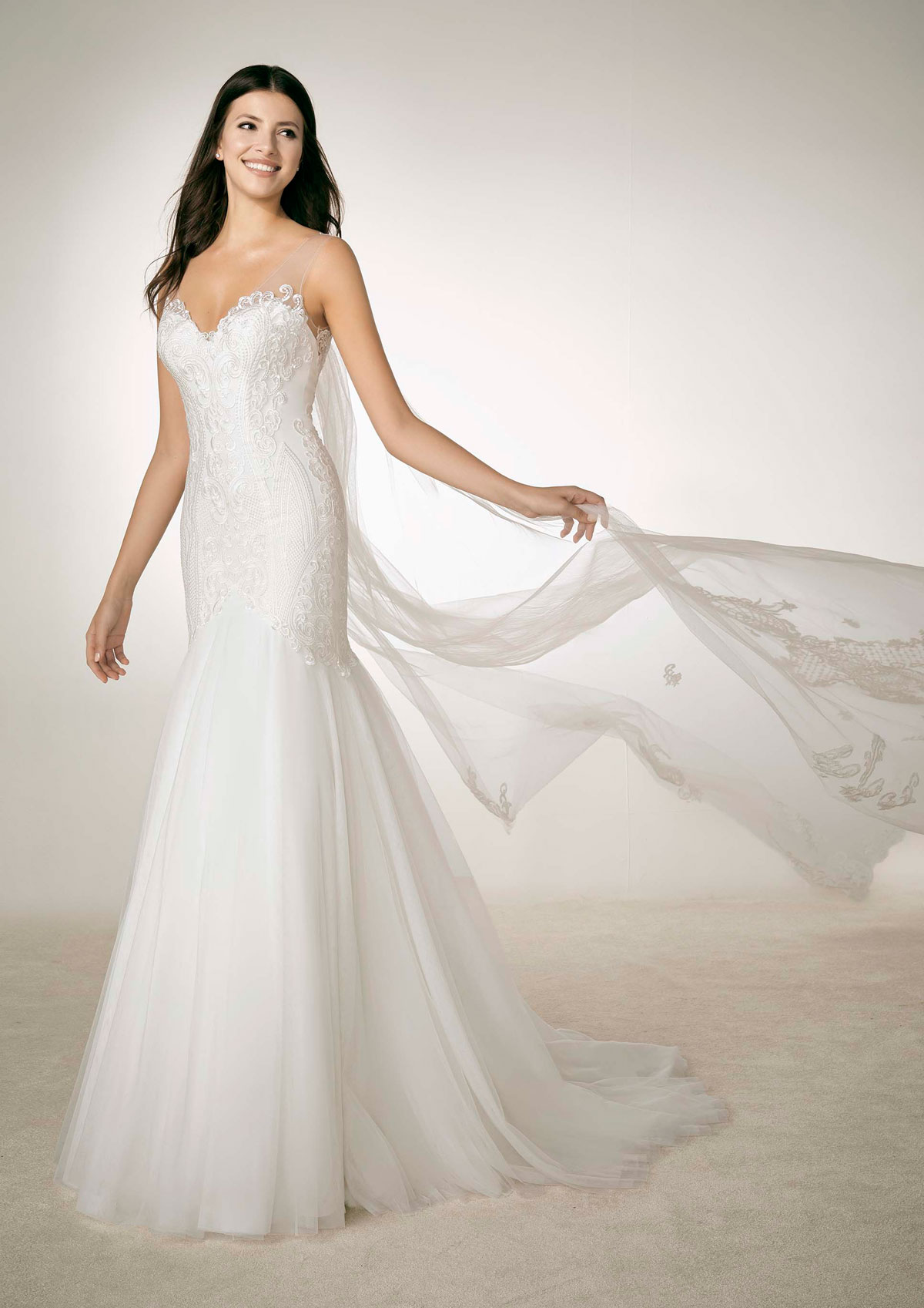  Produto: Roz, Categoria: Vestidos de Noiva, Ano: 2020, Marca White One