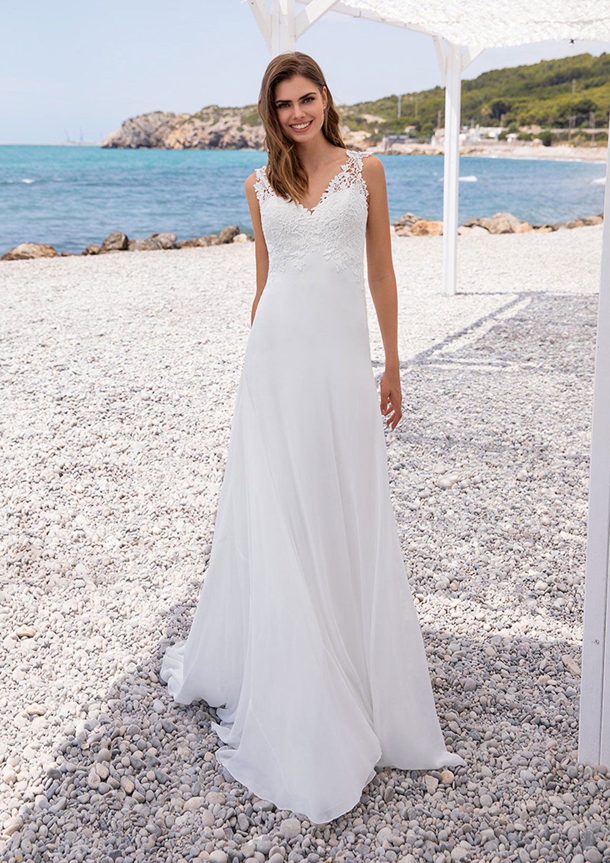  Produto: Shawn, Categoria: Vestidos de Noiva, Ano: 2020, Marca White One