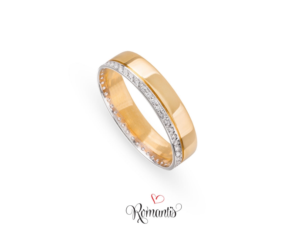  Produto: ALR4464AC, Categoria: Alianças e Joias para noivos, Ano: 2019, Marca Romantis