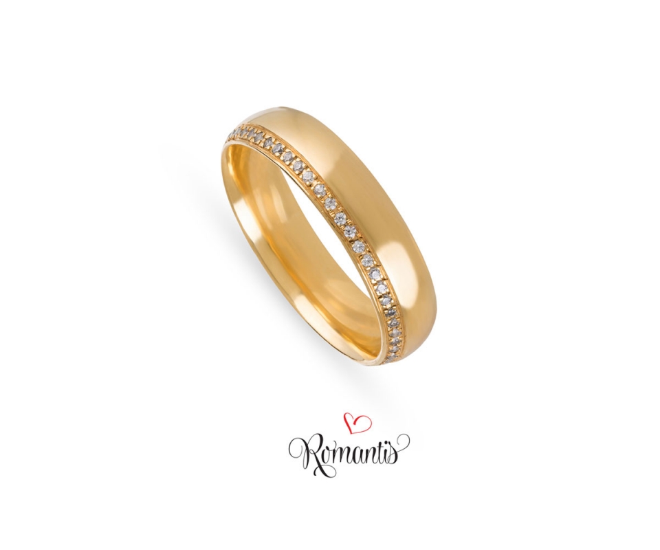  Produto: ALR5089, Categoria: Alianças e Joias para noivos, Ano: 2019, Marca Romantis