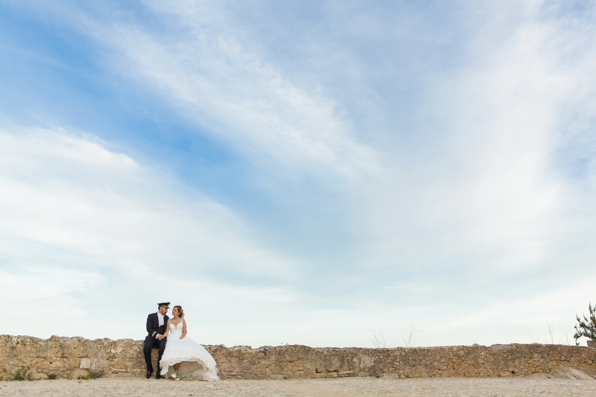 Imagem do casamento de Sónia e Luis