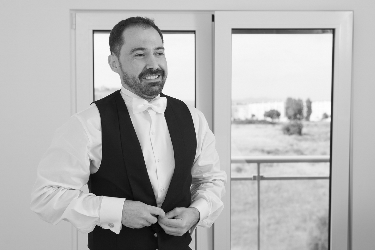 Imagem do casamento de Sónia e Luis