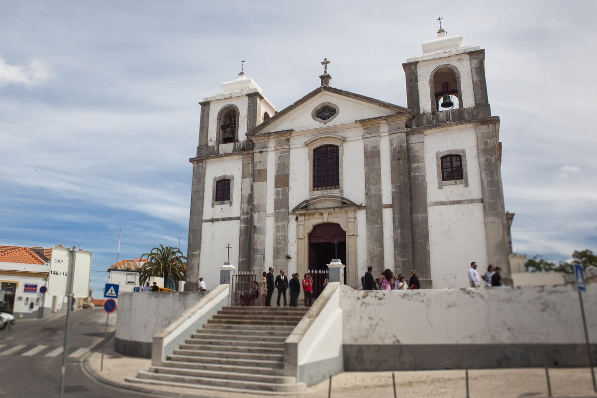 Imagem do casamento de Sónia e Luis