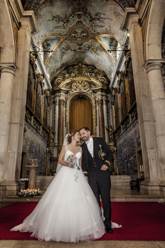 Imagem do casamento de Sónia e Luis