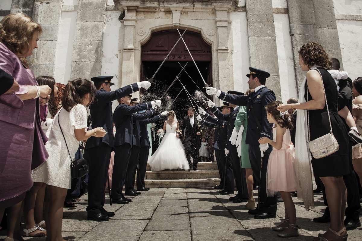 Imagem do casamento de Sónia e Luis