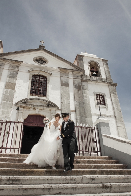 Imagem do casamento de Sónia e Luis