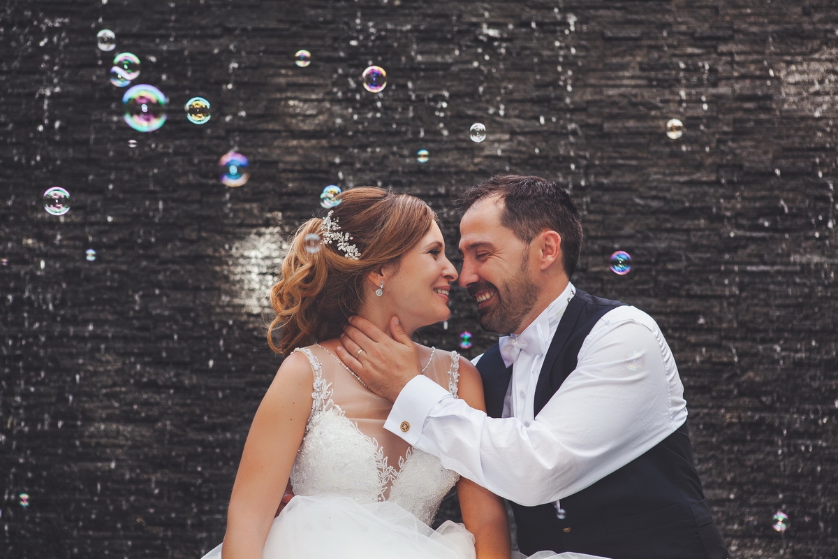 Imagem do casamento de Sónia e Luis