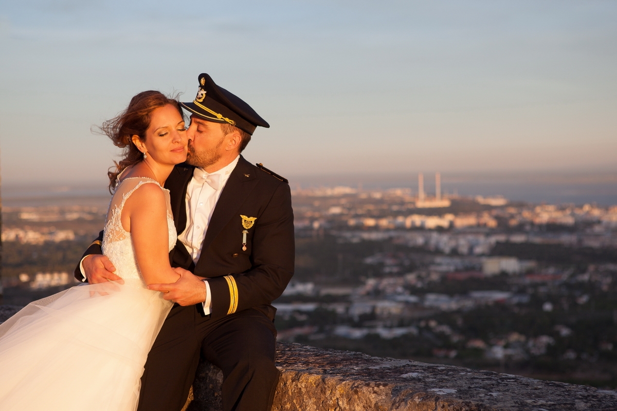Imagem do casamento de Sónia e Luis