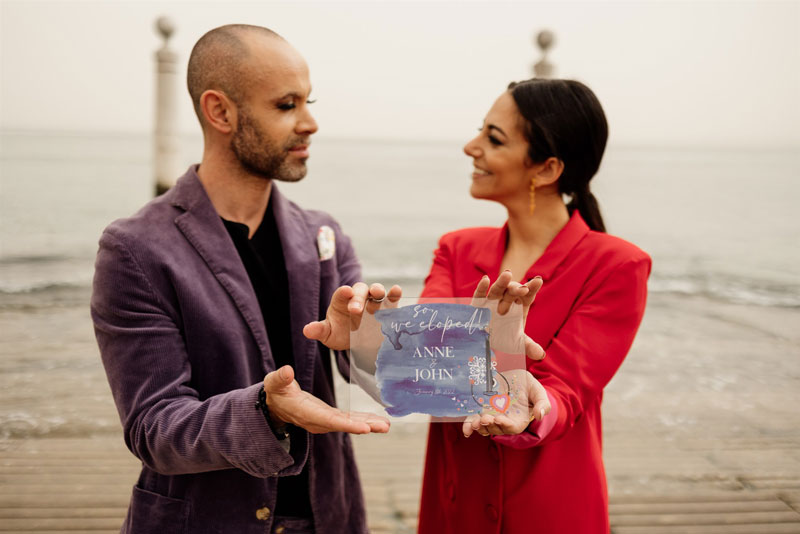 Post do Blog: Modern Elopement in Downtown Lisbon - Imagem de Destaque