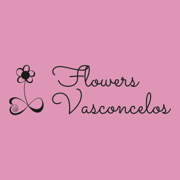 Loja: Flowers Vasconcelos - Logotipo