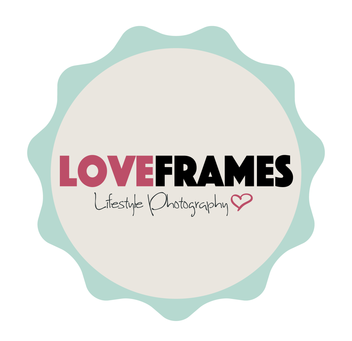 Loja: Love Frames Photography - Logotipo