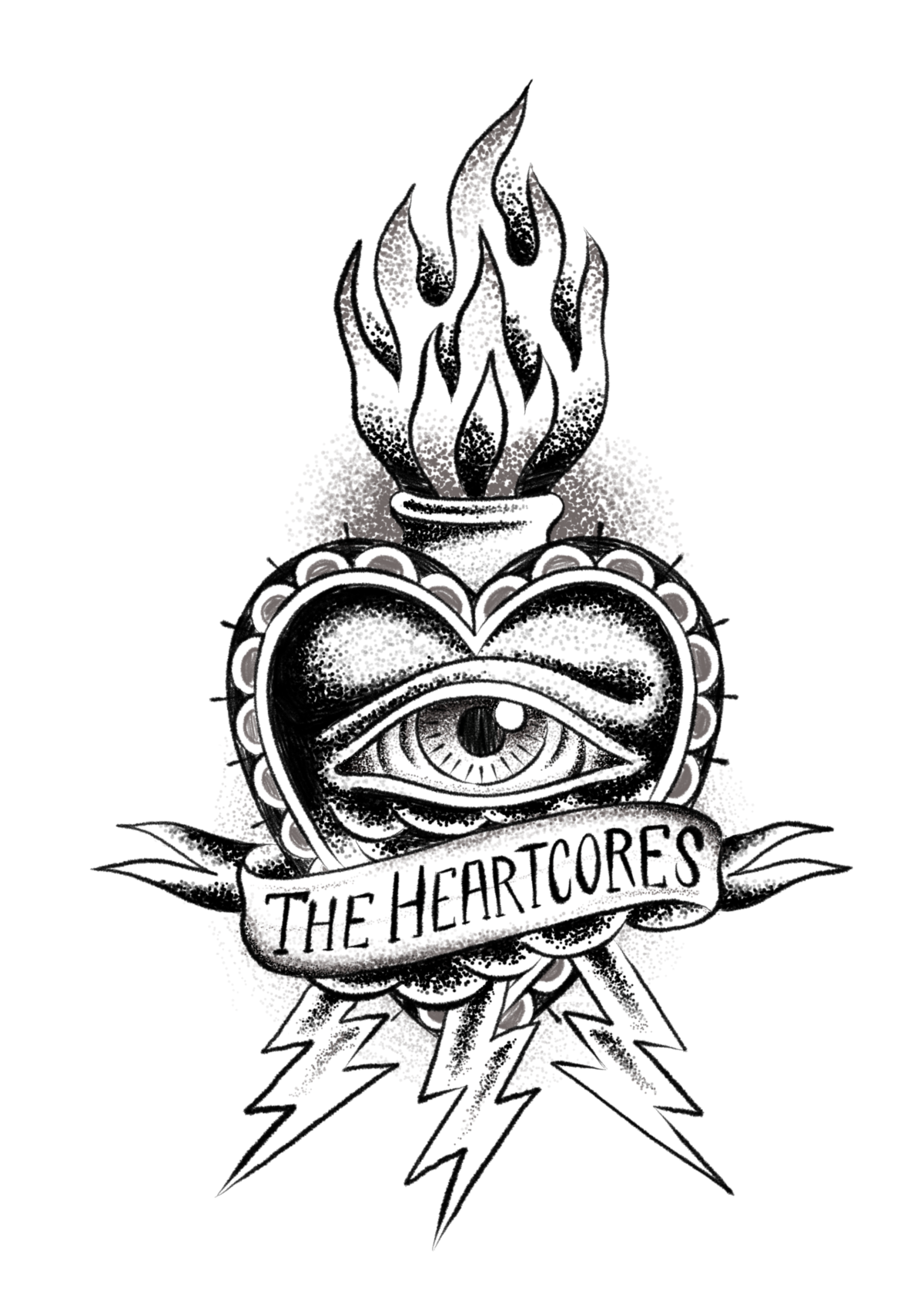 Loja: The Heartcores by João Figueiredo - Logotipo