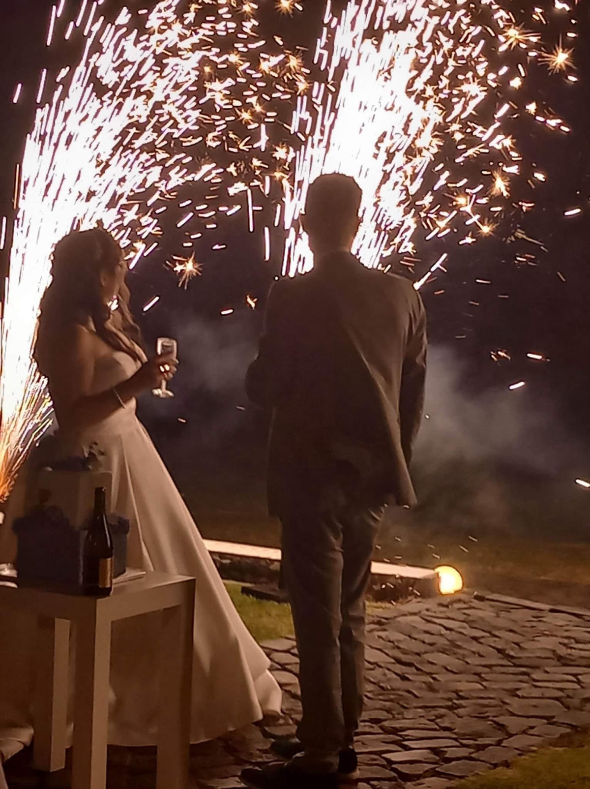 Imagem do casamento de Vanessa e Brandon