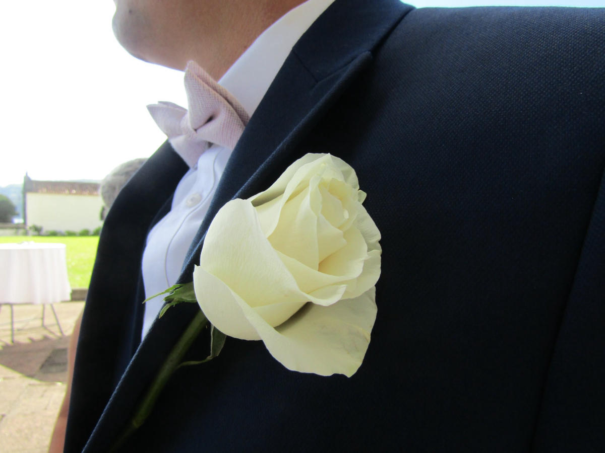 Imagem do casamento de Lucrecia e David