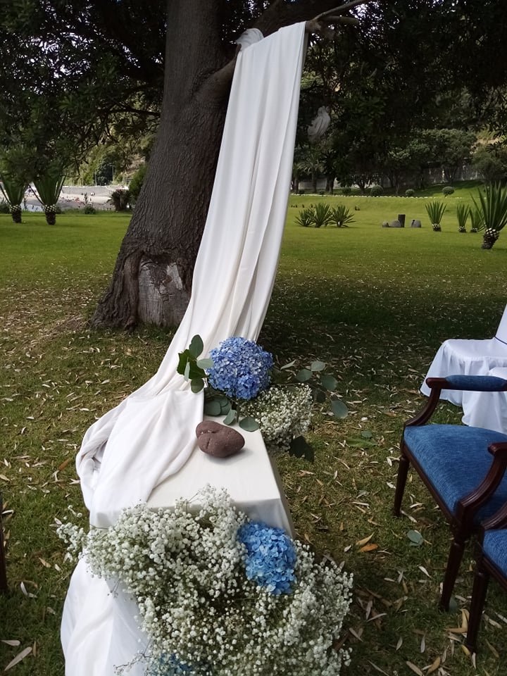 Imagem do casamento de Lucrecia e David