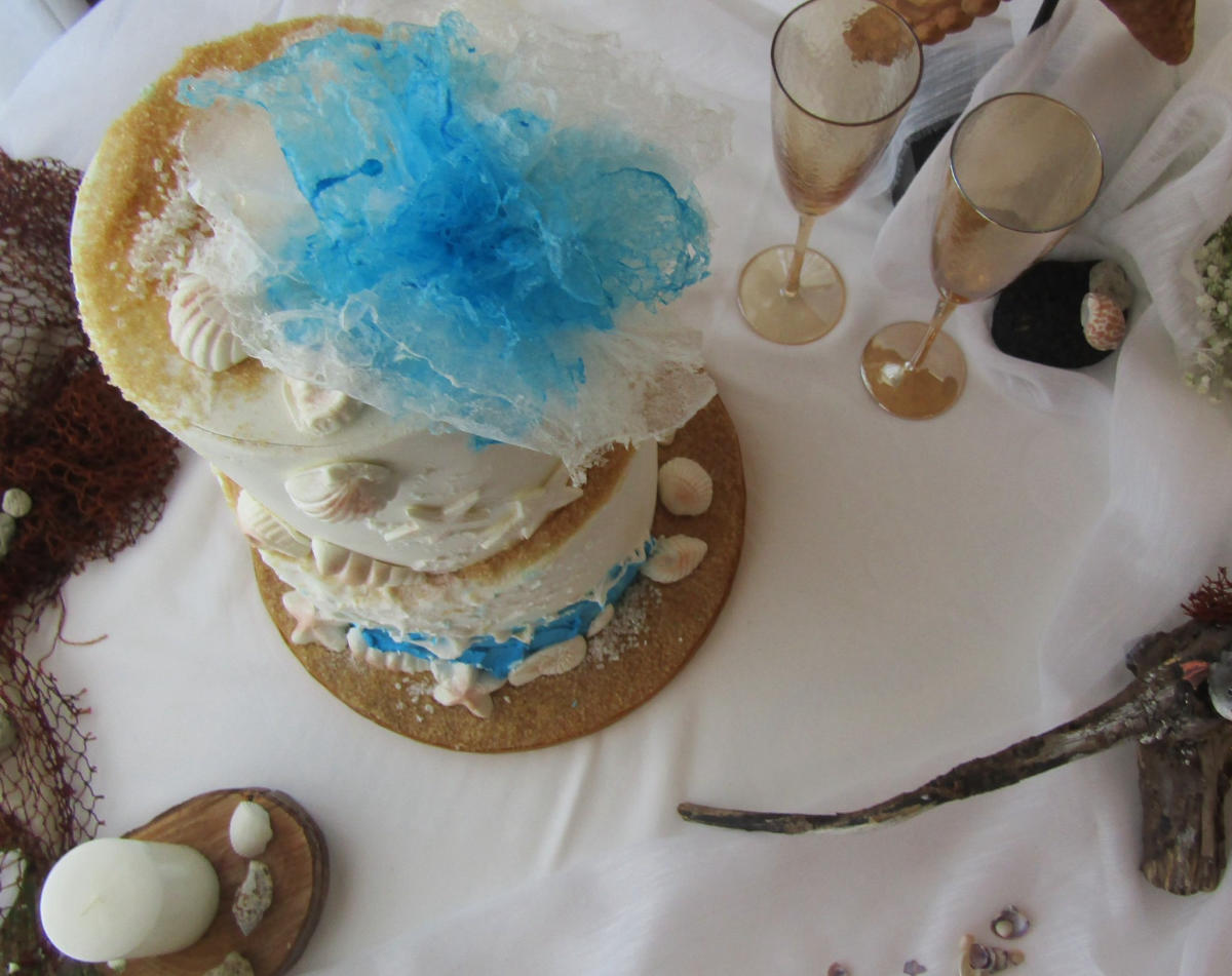 Imagem do casamento de Lucrecia e David