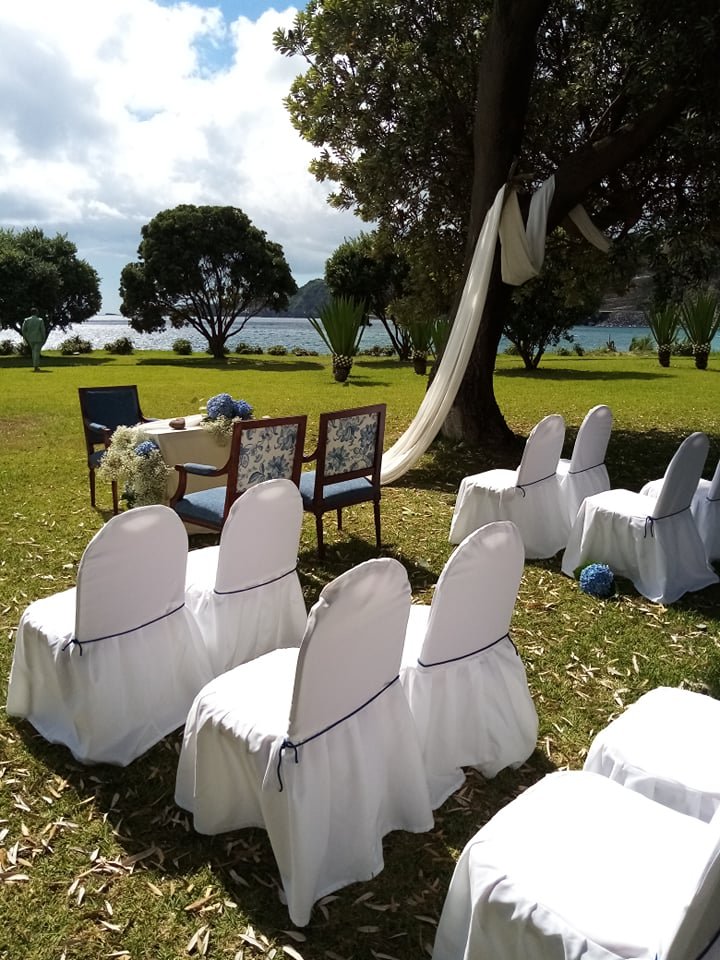 Imagem do casamento de Lucrecia e David