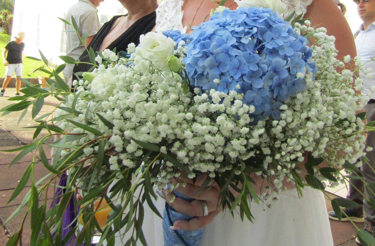 Imagem do casamento de Lucrecia e David