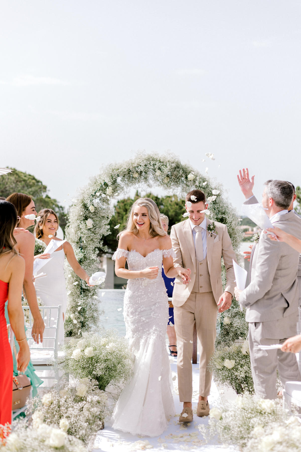 Imagem do casamento de Charlotte  e Matt