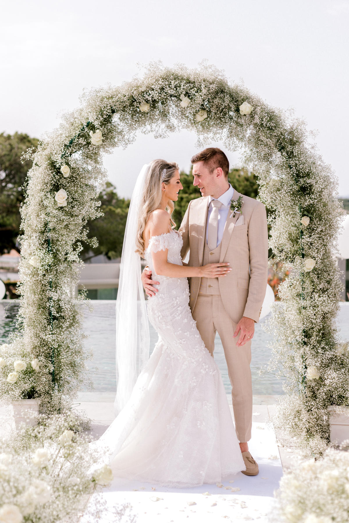 Imagem do casamento de Charlotte  e Matt