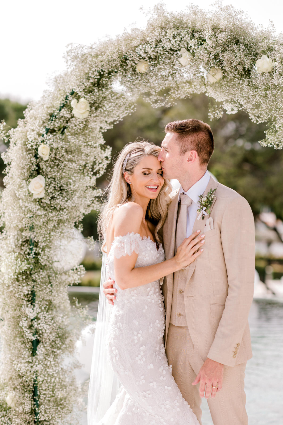 Imagem do casamento de Charlotte  e Matt