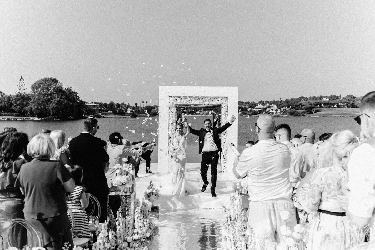 Imagem do casamento de Erin e Darryl