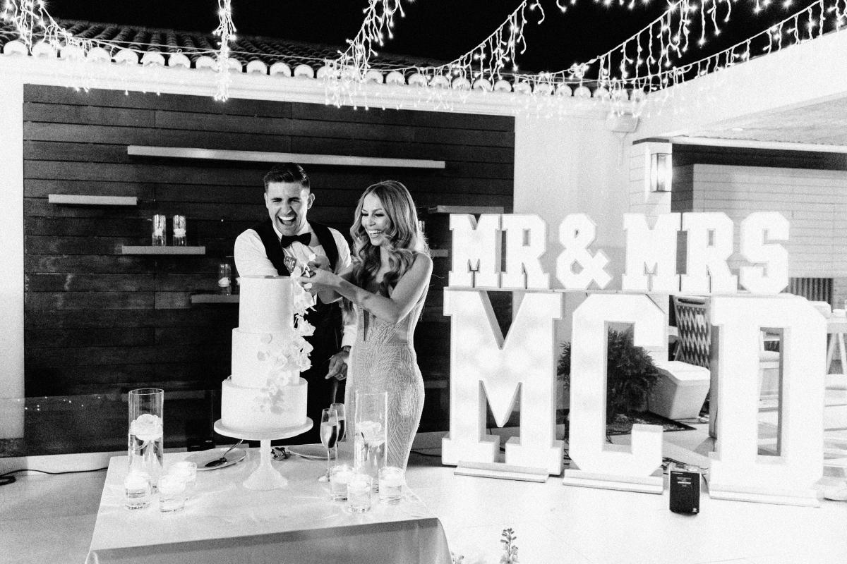 Imagem do casamento de Erin e Darryl