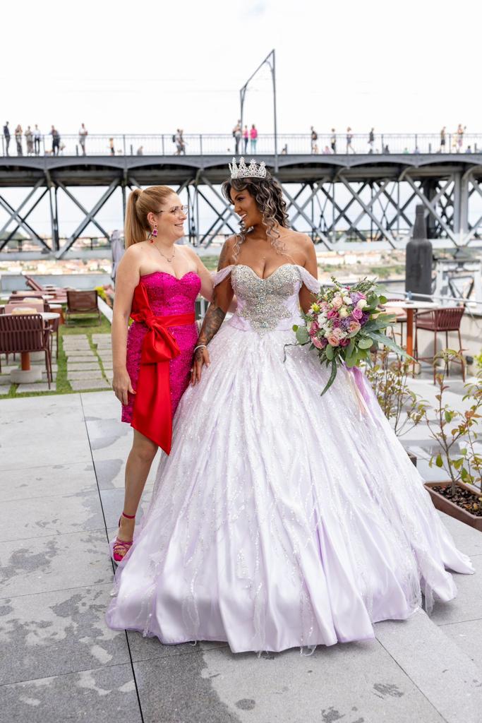 Imagem do casamento de Sara e Rola