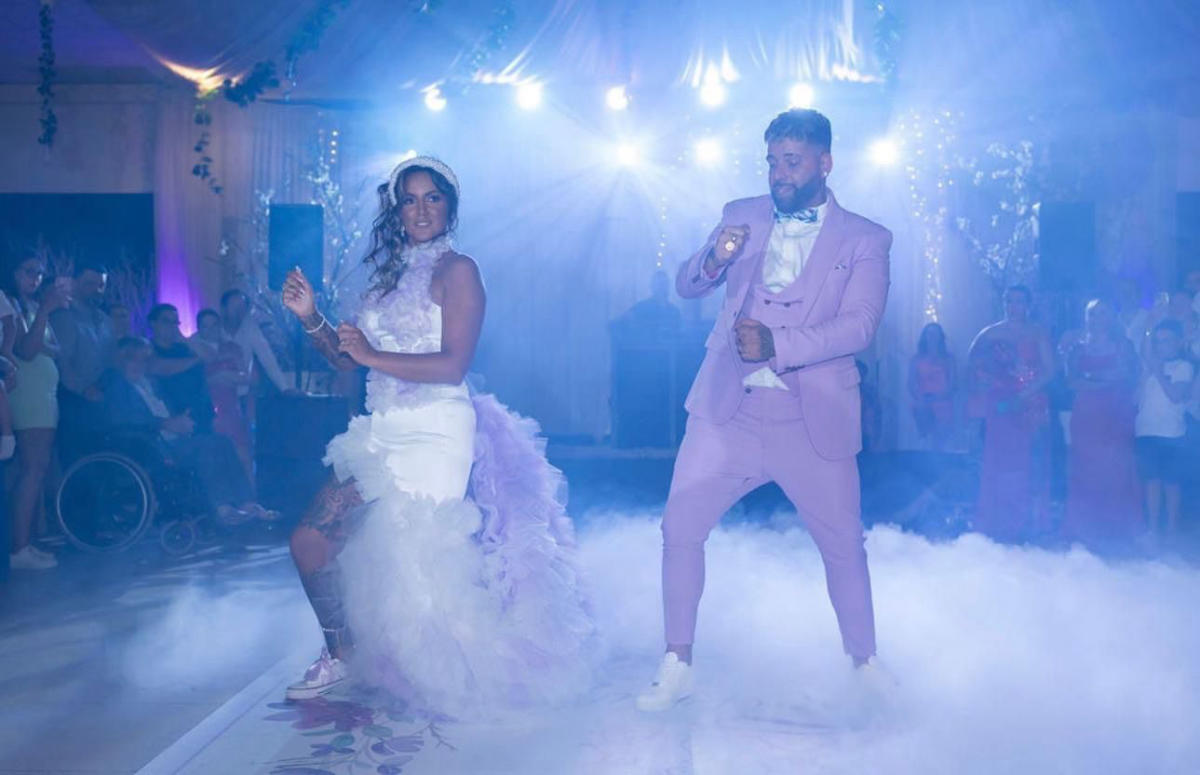 Imagem do casamento de Sara e Rola