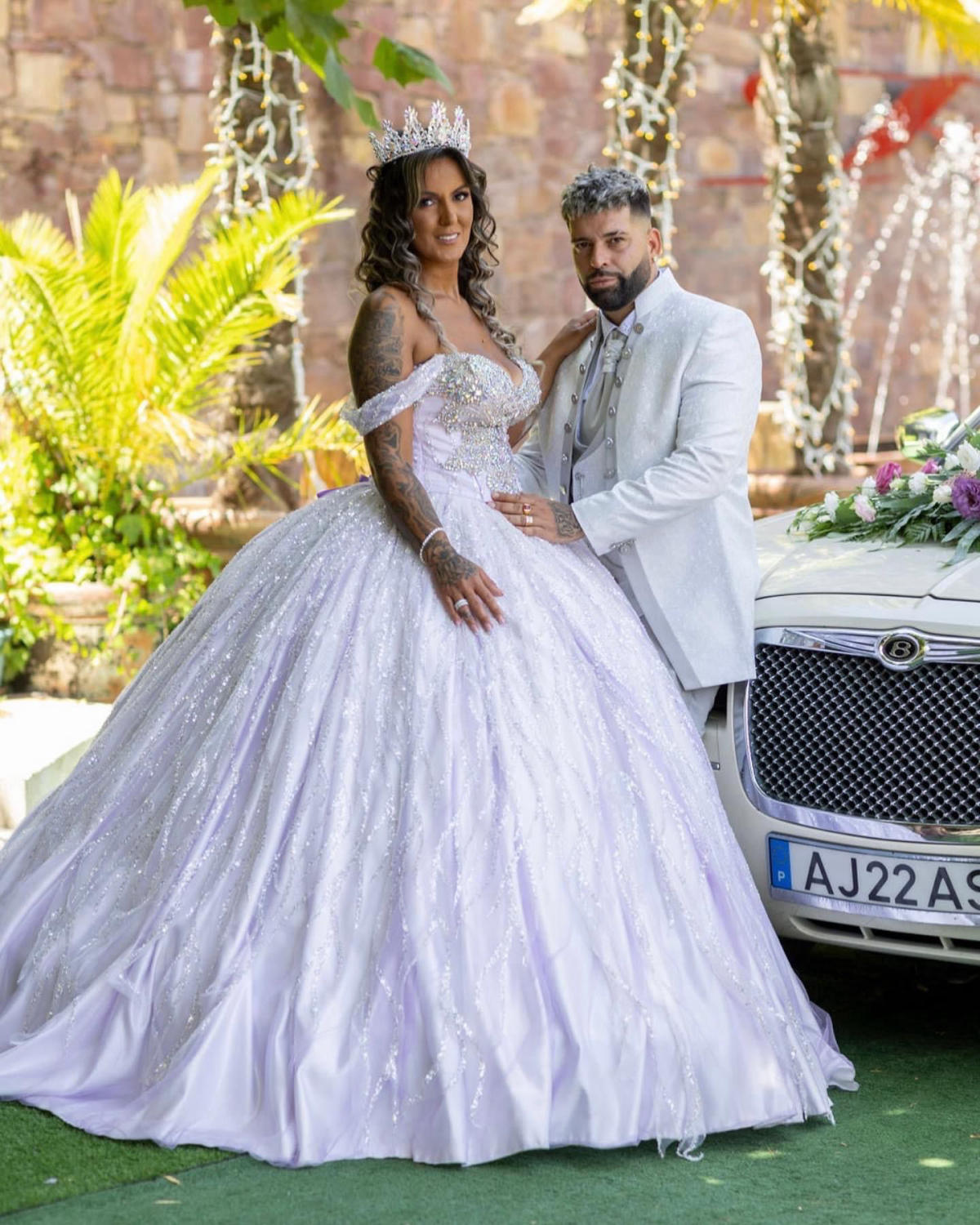 Imagem do casamento de Sara e Rola