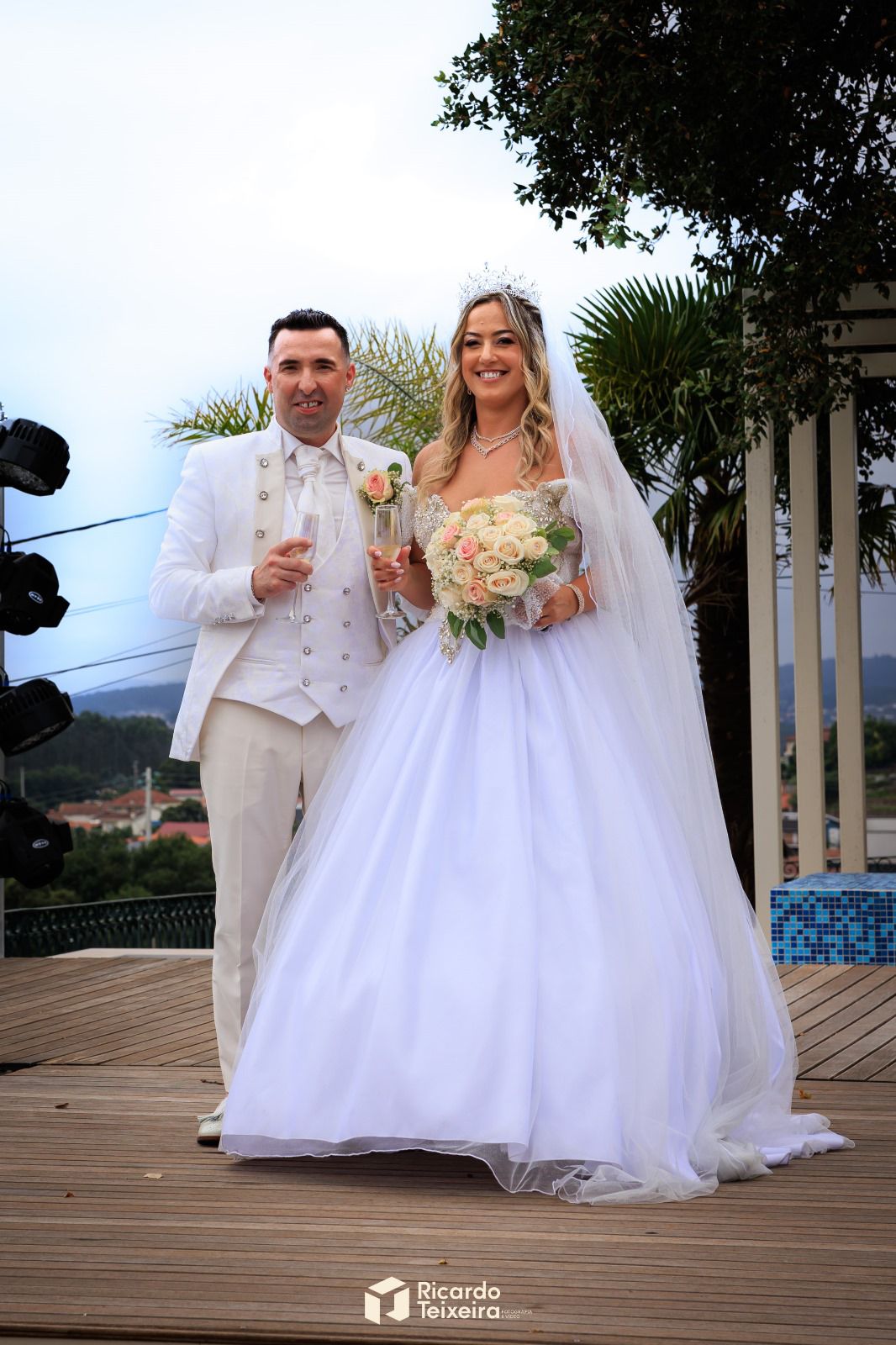 Imagem do casamento de Lúcia  e Filipe 