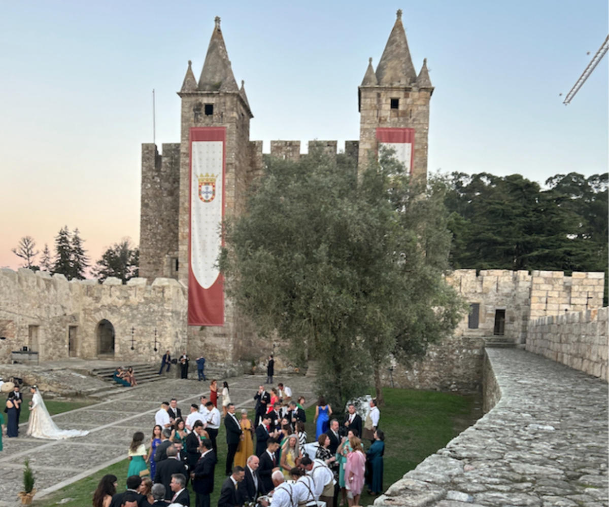 Imagem do casamento de Alfredo Corte-Real e Idony Punhele