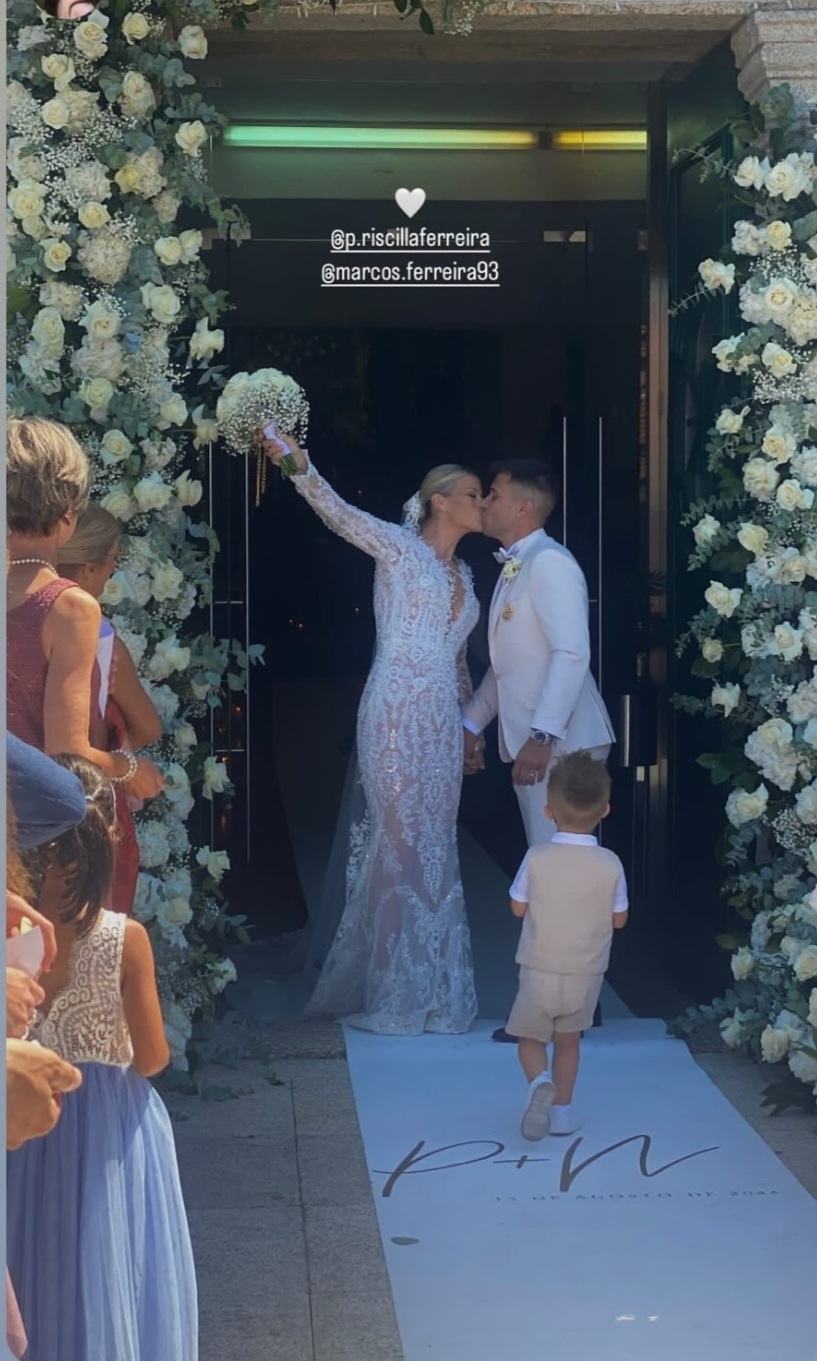 Imagem do casamento de Priscila  e Marcus