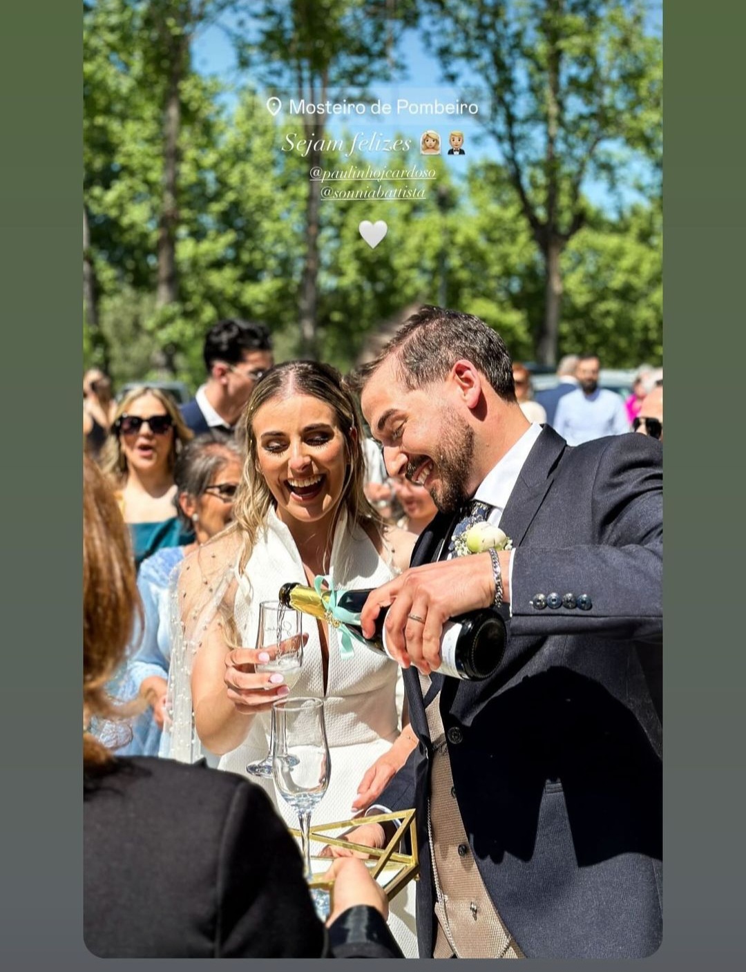 Imagem do casamento de Sónia  e Paulo