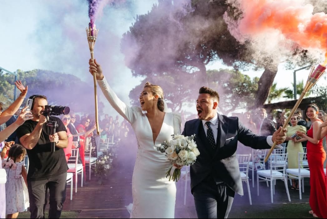 Imagem do casamento de Luísa  e Joaquim