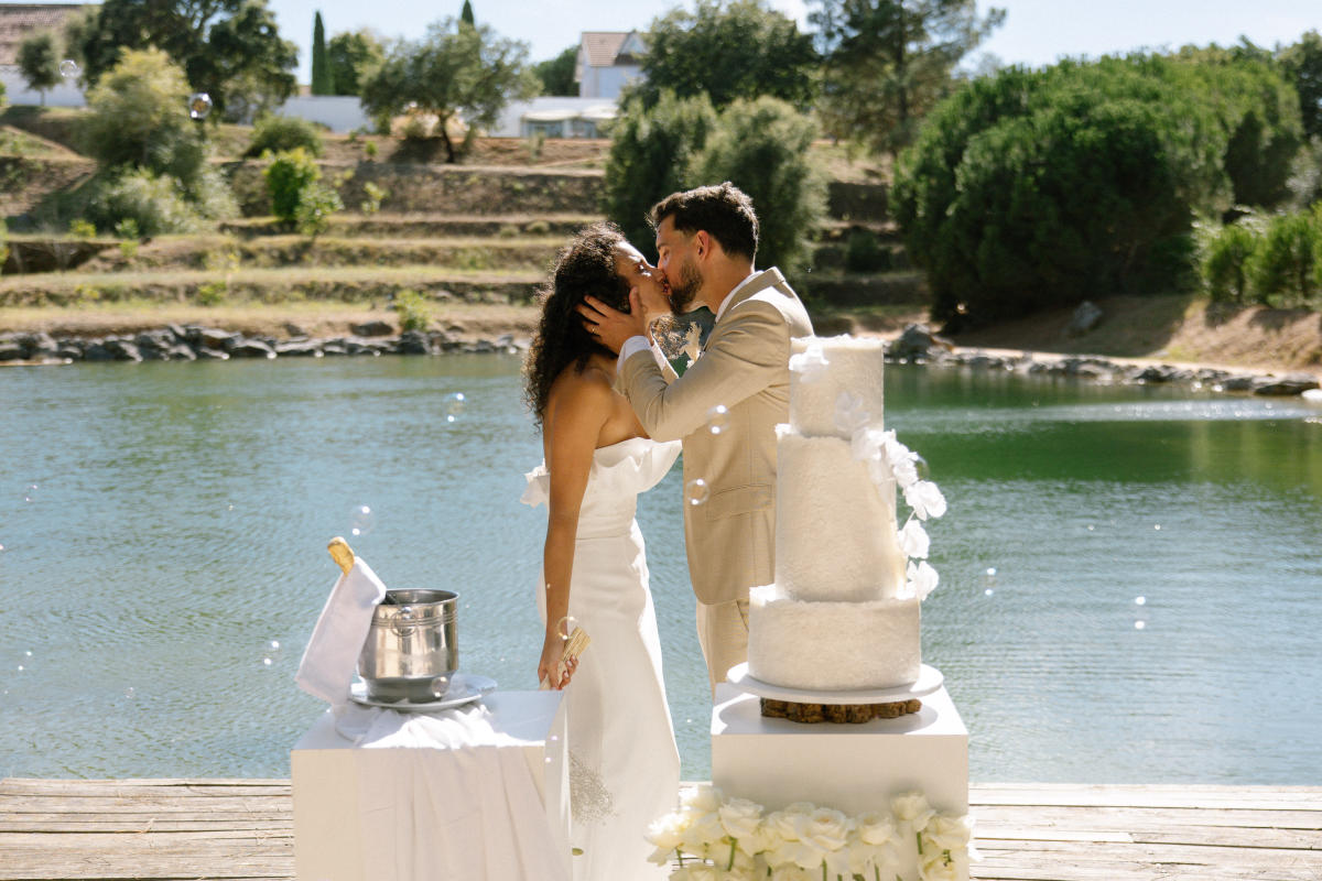 Imagem do casamento de Vania e Luis