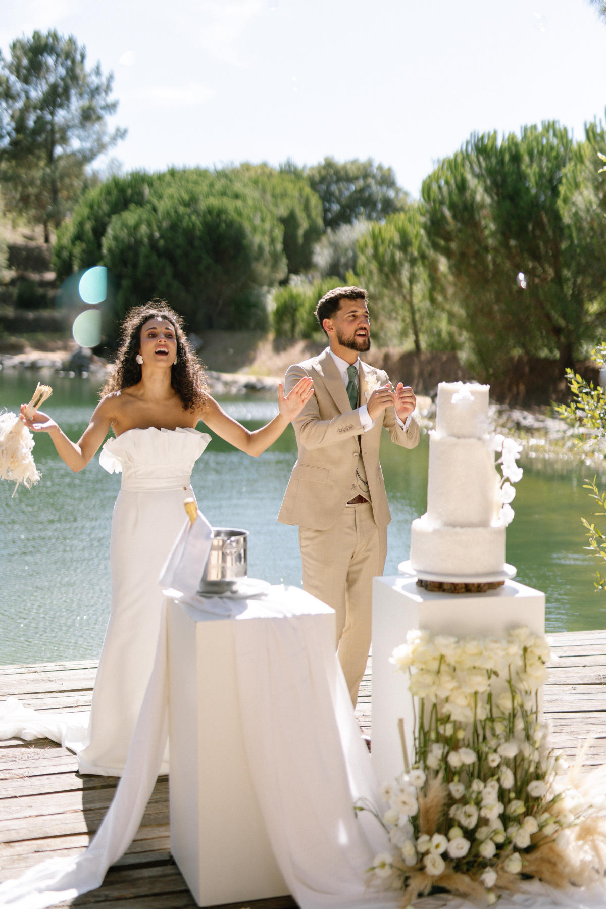 Imagem do casamento de Vania e Luis