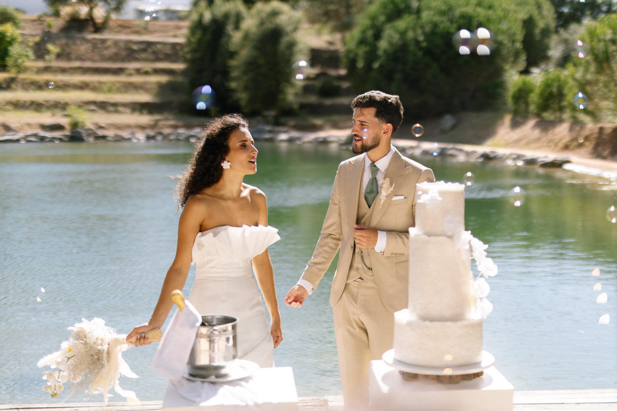 Imagem do casamento de Vania e Luis