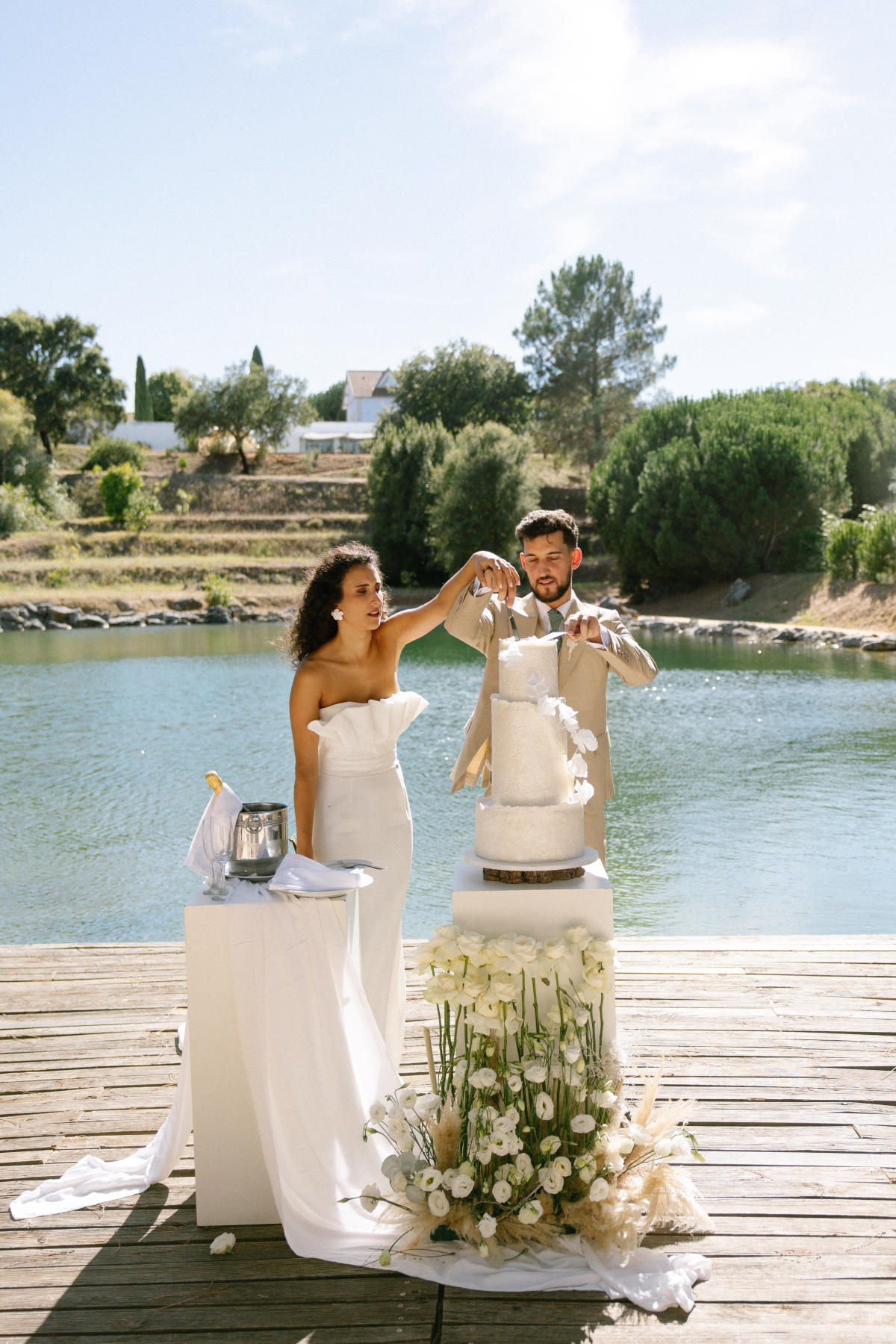 Imagem do casamento de Vania e Luis