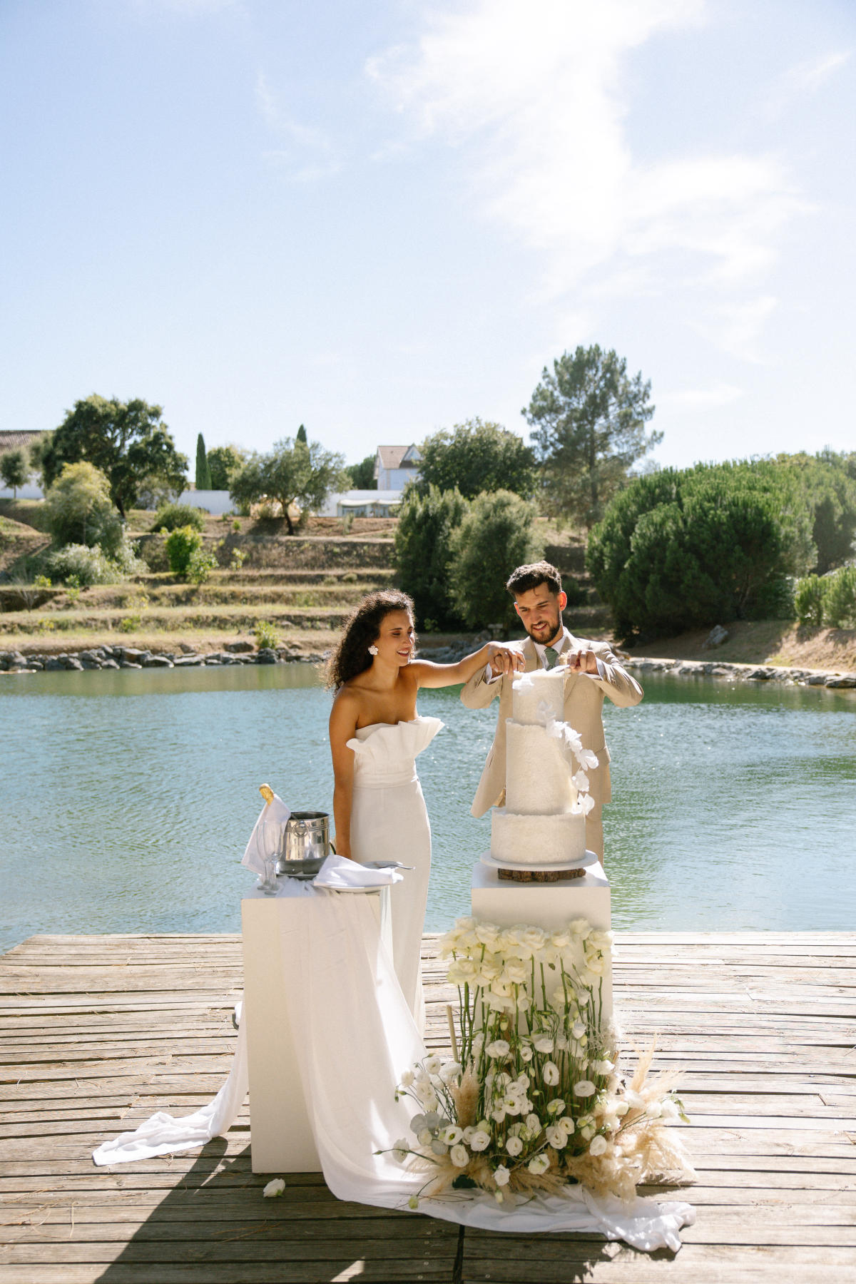 Imagem do casamento de Vania e Luis